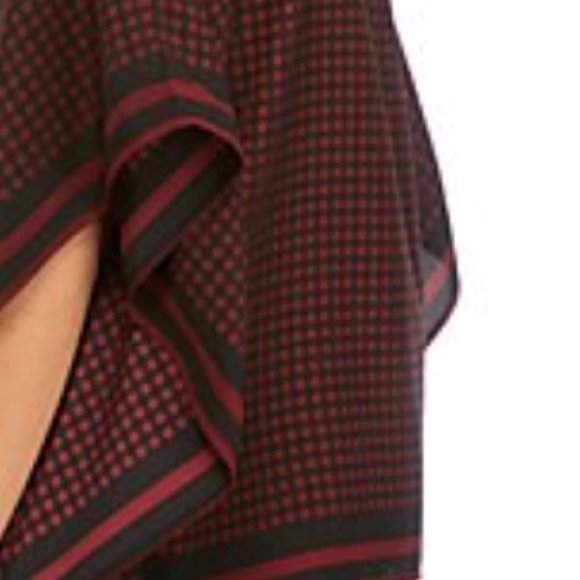 NWT MICHAEL KORS Poncho Blouse - Picture 4 of 5